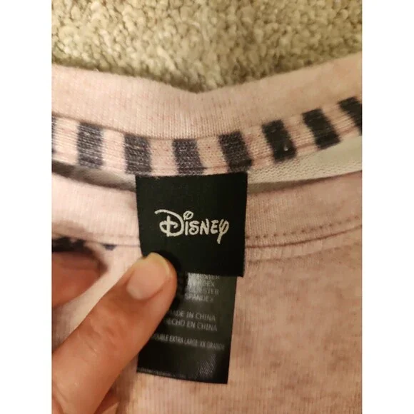 Disney Women's Pink Set of Sweatpants & Sweatshirt Mickey & Minnie Size XXL - Picture 3 of 10